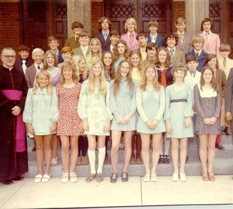 Classroom Of The 60s And 70s .